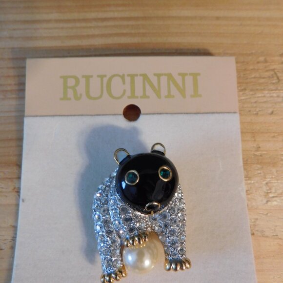 Ladies Rucinni Brooch - Picture 3 of 5
